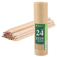 晨光（M&G）AWP34304 彩色铅笔/原木铅笔 牛皮纸筒装 24色