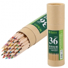晨光（M&G）AWP36801 彩色铅笔/原木铅笔 牛皮纸筒装 36色