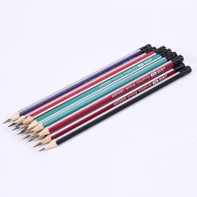 晨光（M&G）AWP30901 三角木杆铅笔/HB木质铅笔(带橡皮) 12支/盒